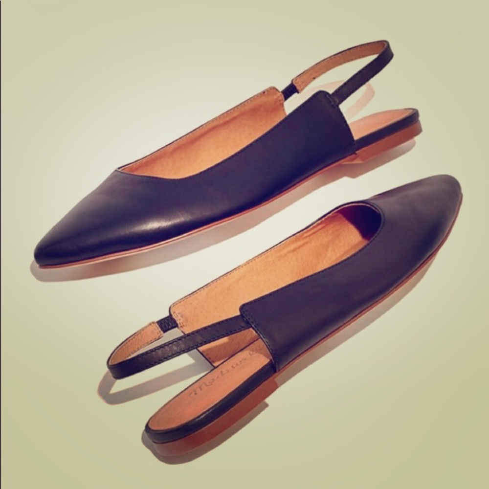 NWOT Madewell Margot Slingback Flats!